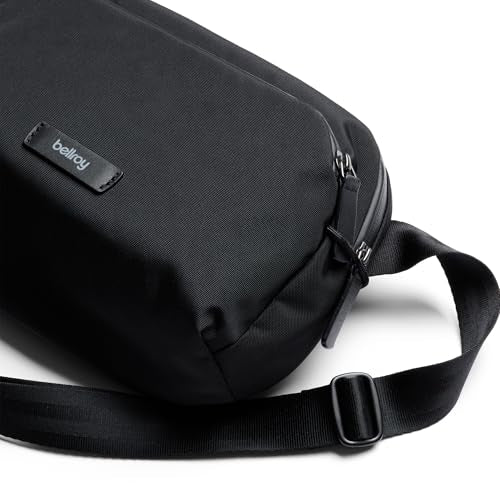 Bellroy Transit Sling (5L travel crossbody bag with internal organization, adjustable strap, and weather-resistant design) - color: Black