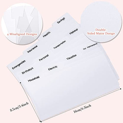 Frienda Cash Envelope Wallet Budget 8 Dividers, Purple, Classic - color: Purple, style: Classic