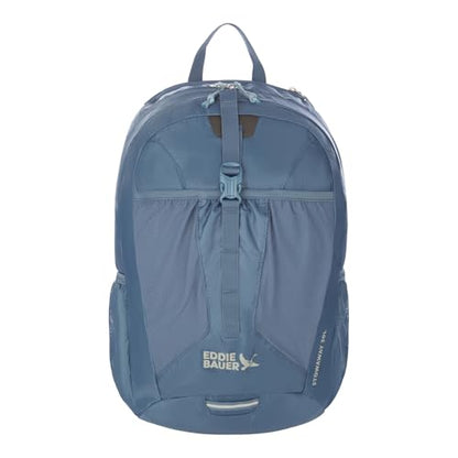 Eddie Bauer Stowaway Packable Backpack | Travel | Outdoor | Lightweight | Foldable | Durable | Ripstop Polyester | 30L - Blue Tile - color: Tile Blue, size: 30L
