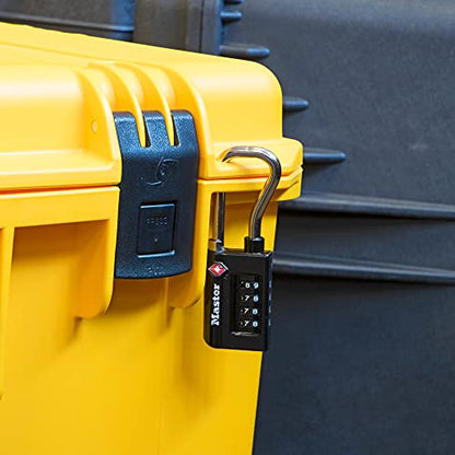 Master Lock TSA Approved Combination Luggage Lock Black 2-Pack 4696THC - size: 2 Pack