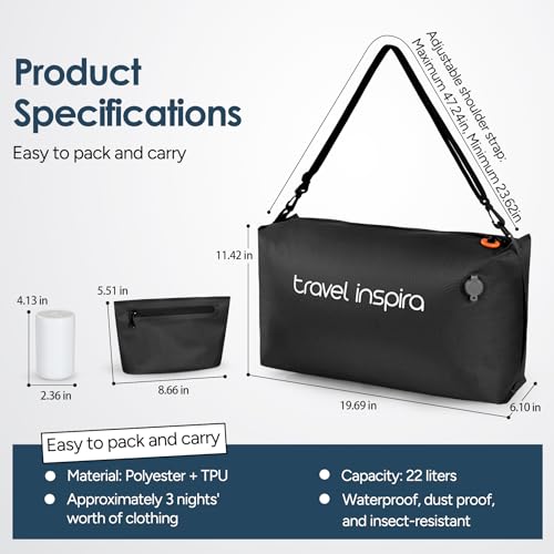 Compression Packing Cube with Electric Pump, Waterproof Travel Storage Bag - size: 2 Bag, 1 Pump
