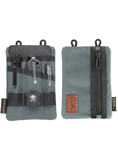 VIPERADE VE1 Pocket Organizer EDC Pouch for Men EDC Organizer Daily Carry - color: Grey