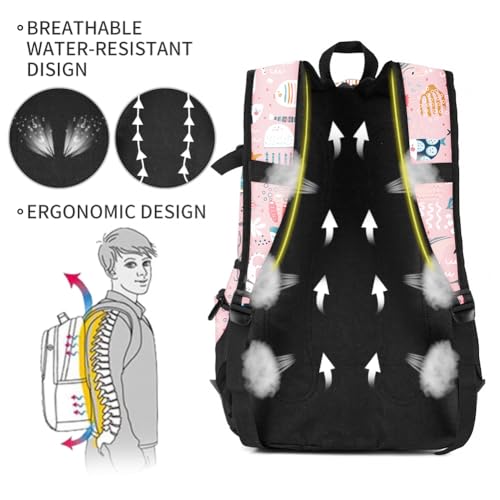 rickyh style School Backpack Travel Bag for Men & Women Lightweight College - color: 04fhdsj