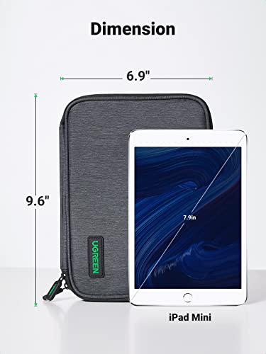 UGREEN 데이터 케이블, USB C 충전기, SD 카드, 하드 드라이브, 충전 코드, 마우스, 보조 배터리, 휴대폰, 전원 어댑터 플러그 전자 액세서리용 전자 오거나이저 여행용 케이블 정리함 보관 가방