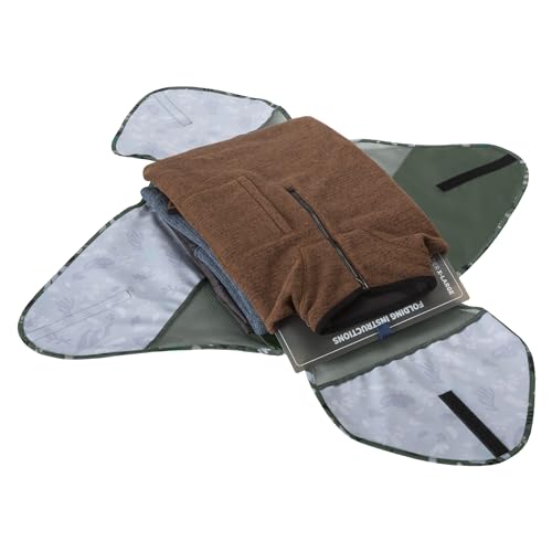 Eagle Creek Pack-It Original Garment Folder - Travel Garment Bag with Wrinkle-Free Folding Board and Compression Wings to Maximize Luggage Space, Roots and Shoots: Duck Green - X-Large