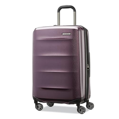 Samsonite Octiv 하드사이드 스피너, 자수정 퍼플, Octiv - color: 자수정 퍼플, size: Check-Medium 24