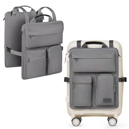 BAREFOOT CARIBOU Over Luggage Organizer for Carry On Bag Harness Dark Grey - color: Grey