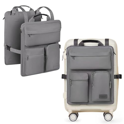 BAREFOOT CARIBOU Over Luggage Organizer for Carry On Bag Harness Dark Grey - color: Grey