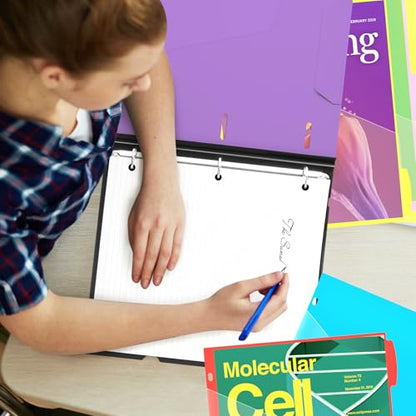 WOT I Telescoping Project Organizer, 1 Inch 3 Ring Binder, Purple - color: Purple, size: 1 Pack