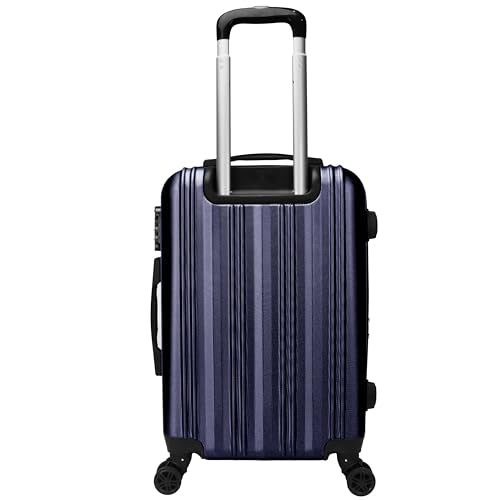 World Traveler Kemyer Quest 29-Inch Hardside Lightweight Expandable Spinner Suitcase Luggage - Navy - color: Navy, size: 29-inch
