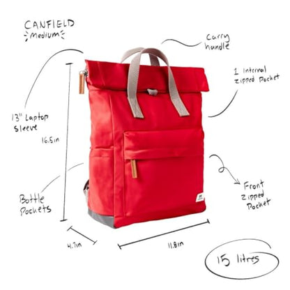 ORI LONDON The Canfield Backpack Bag, Stormy Gray - color: Stormy