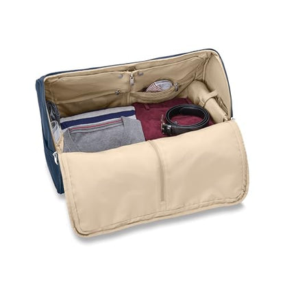 Expandable Cabin Bag - color: Navy, style: Baseline Garment Duffle