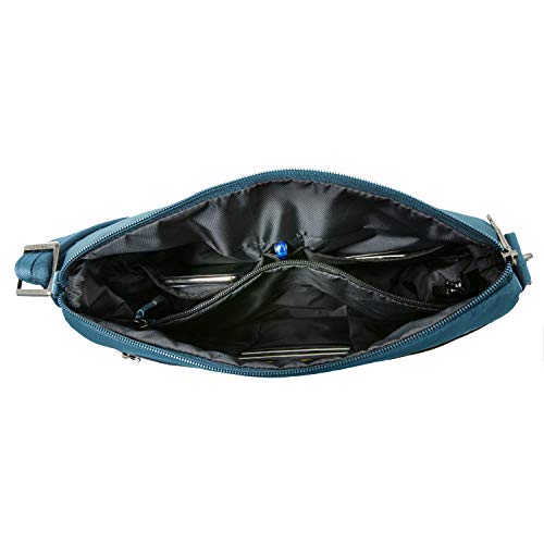 Travelon Anti-Theft Active Medium Crossbody Bag - color: Teal