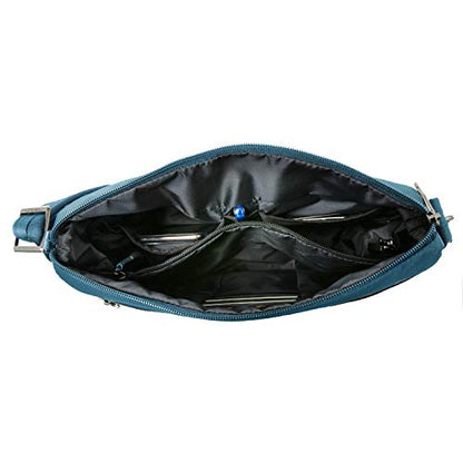 Travelon Anti-Theft Active Medium Crossbody Bag - color: Teal