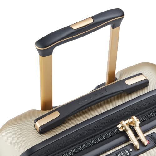 DELSEY PARIS Cruise 3.0, 20 Inch Carry-On Hardside Luggage, Gold - color: Gold, size: Carry on 20 Inch