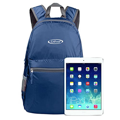 G4Free 20L Small Packable Travel Hiking Backpack for Men Women - color: Blue, size: 20L