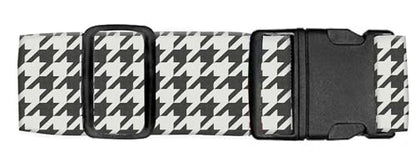 Luggage Straps for Suitcases Travel Belt Accessories, Cute Suitcase Strap, Adjustable Luggage Belt Strap, Heavy Duty with Quick-Release Buckle Luggage Strap Classic Houndstooth - color: Classic Houndstooth