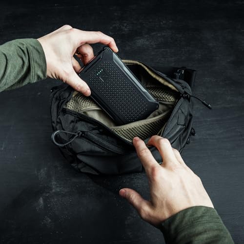 Eberlestock Bando Bag - Tactical Men's Fanny Pack w/Adjustable Waist Belt - color: Gray, size: XL