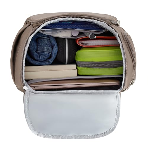 Travelon Anti-Theft Classic Backpack - color: Hazelnut