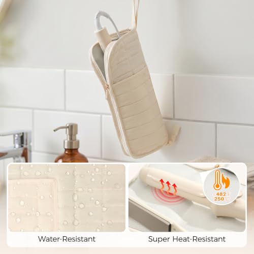 Hair Tool Organizer for Dyson Airwrap and Shark, Beige - color: Beige