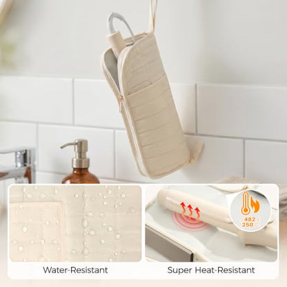 Hair Tool Organizer for Dyson Airwrap and Shark, Beige - color: Beige