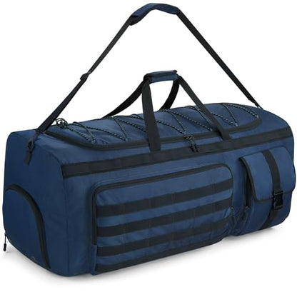 Gonex 130L Extra Large Duffel Bag, Convertible Travel Duffle - color: Dark Blue, size: 130L