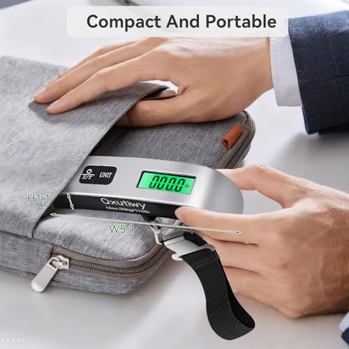 Luggage Scale, 110 Pounds Digital Luggage Scale Battery Included