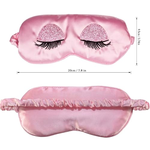 Sleep Mask, Silk Eye Mask Satin Blindfold Travel Eye Cover Eyeshade
