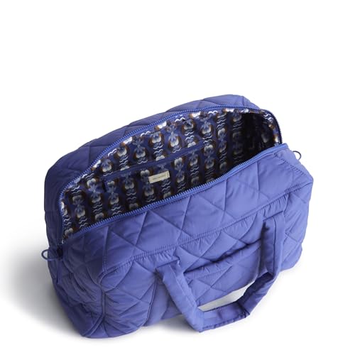 Vera Bradley Women's Featherweight Miramar Weekender, Deep Ultramarine, One Size - color: Deep Ultramarine