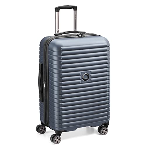 DELSEY PARIS Cruise 3.0, 24 Inch Checked-Medium Luggage, Graphite - color: Graphite, size: Checked-Medium 24 Inch