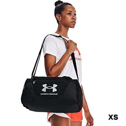 Under Armour Undeniable 5.0 Duffle - color: Black (001)/Metallic Silver, size: X-Small (23L)