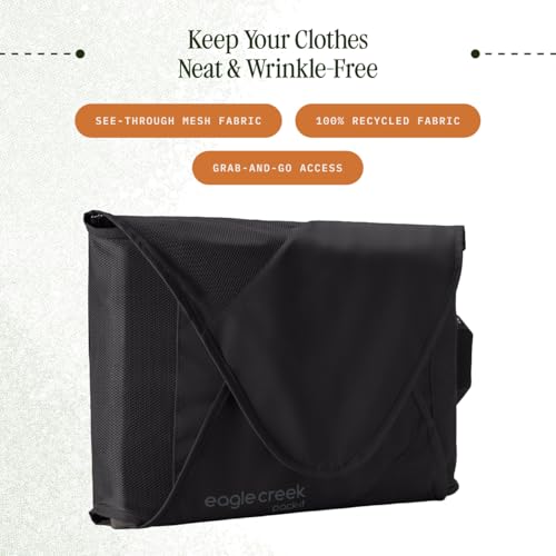 Eagle Creek Pack-It Reveal Garment Folder, Large, Black - color: Black