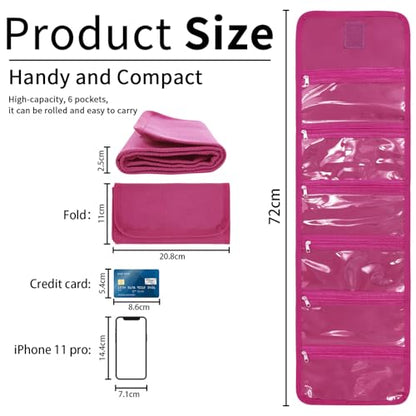 Money Organizer with Zipper,Cash Envelopes Budget Binder - color: Berry