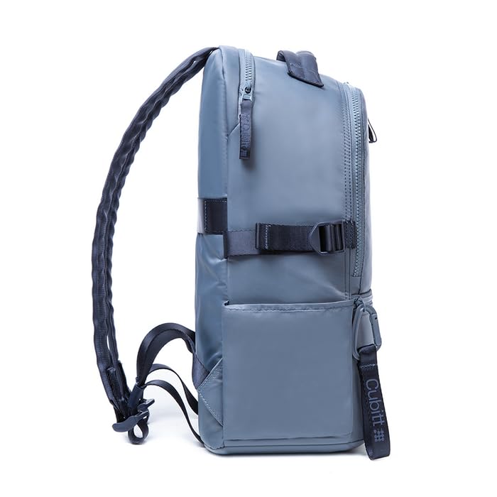 Cubitt Backpack, Lightweight Laptop Backpack | Water-Resistant Backpack for Work, College & Travel with Organizer, 12kg Capacity - color: Smoke Blue