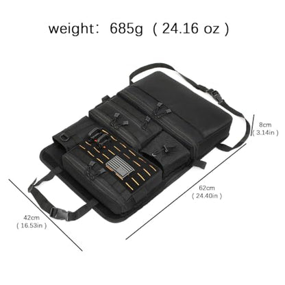 Upgraded One-Piece Universal Car Seat Back Organizer with Multiple Pockets
