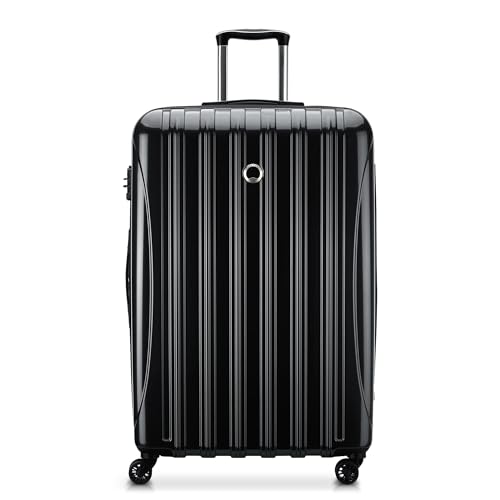 DELSEY PARIS Helium Aero, 28 Inch Checked-Large Luggage, Black - color: Black, size: Checked-Large 28 Inch