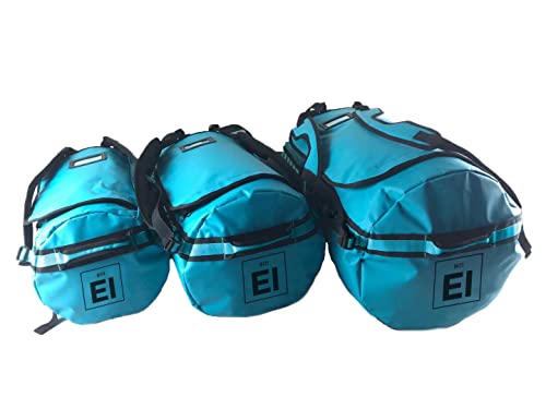 Element Equipment Trailhead Duffel Bag Shoulder Straps Waterproof Teal Medium - color: Teal, size: Medium 51 Liters