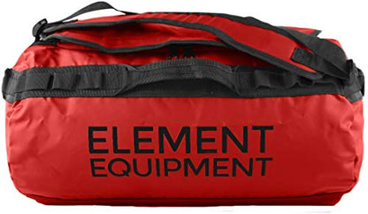 Element Equipment Trailhead Duffel Bag Shoulder Straps Waterproof Red Small - color: Red, size: Small 30 Liters