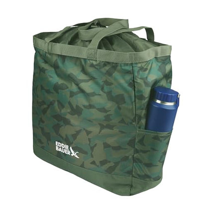 Eddie Bauer Stowaway Packable Tote Bag - color: Sprig