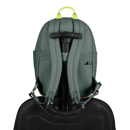 Pacsafe GO 15L Anti Theft Backpack - color: Spruce Green