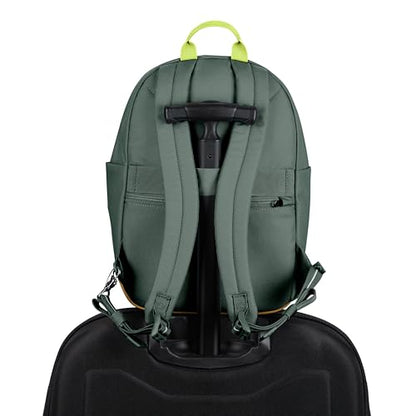 Pacsafe GO 15L Anti Theft Backpack - color: Spruce Green