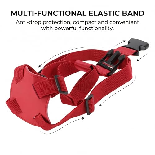 Luggage Straps, Luggage Bungee Strap, Travel Bag Bungee Belt for Suitcases, Elastic Adjustable Suitcase Strap with Buckles, Red - color: Red, size: Figure 9 Buckle
