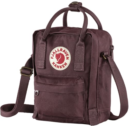 Fjallraven Kanken Sling Crossbody Bag, Compact Lightweight Shoulder Pack for Travel and Everyday Carry - color: Blackberry