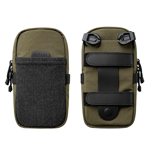 ALPAKA Modular Shoulder Pocket Small Phone Purse Crossbody Bag - color: Green-max