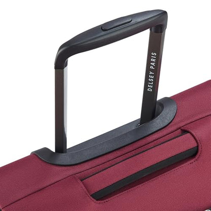 DELSEY PARIS Sky Max 3.0, 21 Inch Carry-On Luggage, Burgundy - color: Burgundy, size: Carry-on, 21 Inch