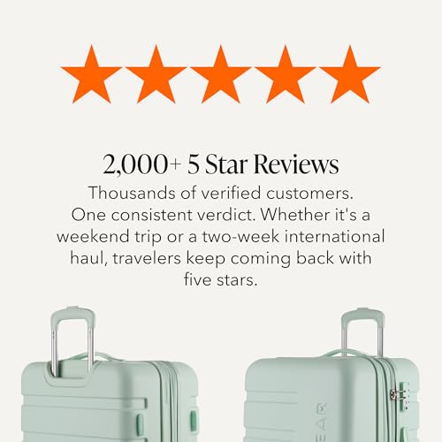 SwissGear 7366 Signature Hardside Expandable Luggage with Spinner Wheels, TSA Lock, Clearly Aqua, Checked-Medium 23-Inch - color: Clearly Aqua, size: Checked-Medium 23-Inch