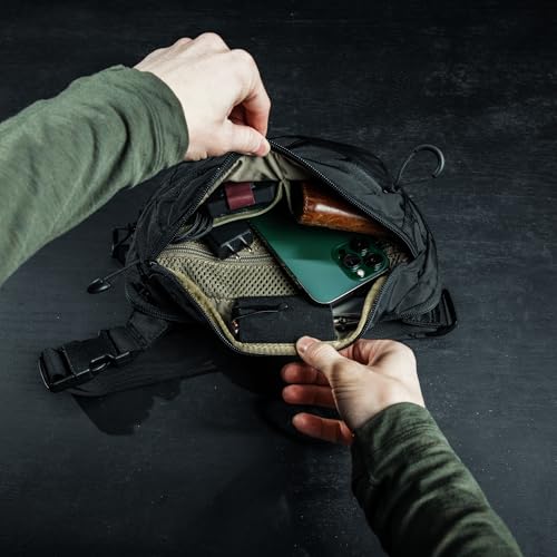 Eberlestock Bando Bag - Tactical Men's Fanny Pack w/Adjustable Waist Belt - color: Cobalt Blue, size: XL