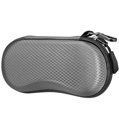 FINTIE Sunglasses Case, Hard EVA Shell Shockproof Sport Glasses Case - color: Dark Grey