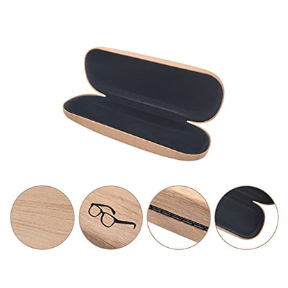 HSYMQ Hard Shell Glasses Case, Eye Glass Carry Case for Men Women, 3 Pack Eyeglass Sunglasses Cases