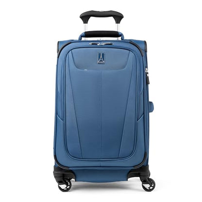 Travelpro Maxlite 5 Softside Carry-On Luggage Spinner, Blue, 21-Inch - color: Ensign Blue, size: Carry-on 21-Inch